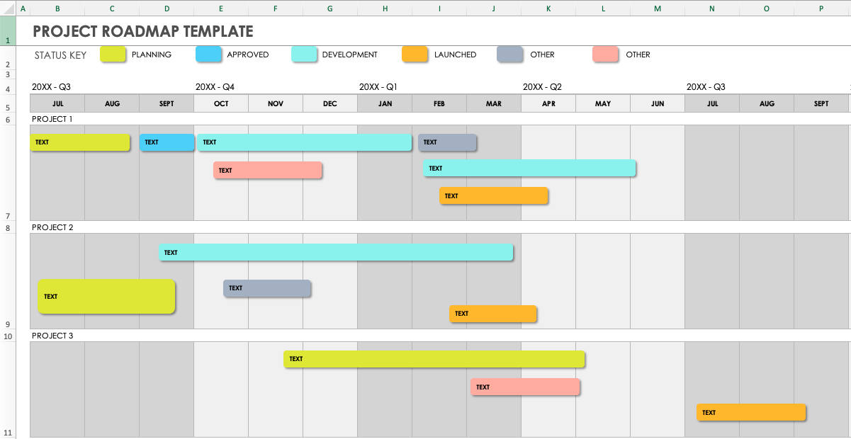 How to Create the Best Roadmap in Excel Smartsheet